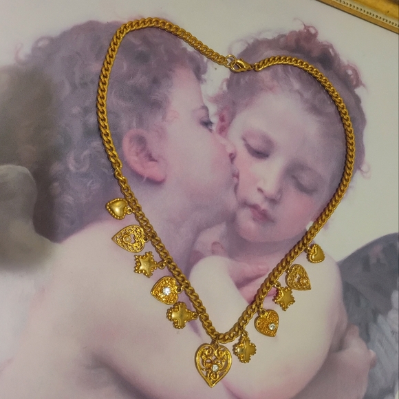 VINTAGE Gold Plated Necklace - Picture 12 of 12